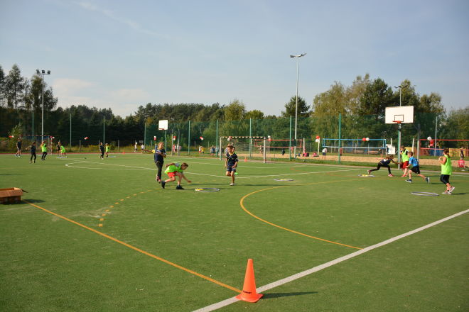 Boisko sportowe w Stanisławowie Pierwszym