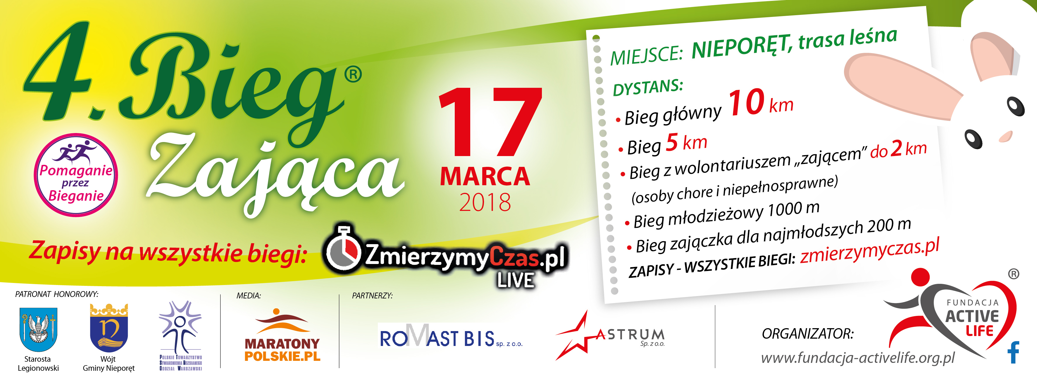 Bieg Zająca 4 - baner