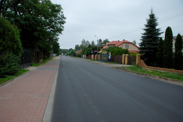 ul. Fortowa w Beniaminowie