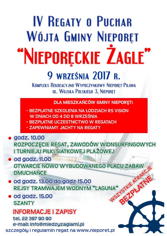 plakat regaty rgb