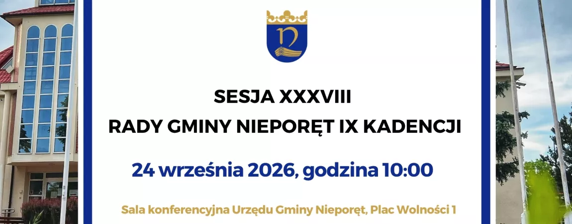 grafika dotycząca sesji Rady Gminy