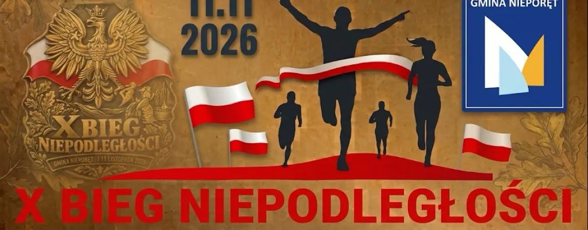 grafika dotycząca biegu Niepodległości