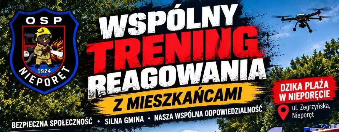 baner wspólny trening