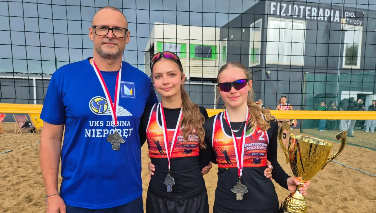 Vice Mistrzynie Mazowsza w Siatkówce Plażowej
