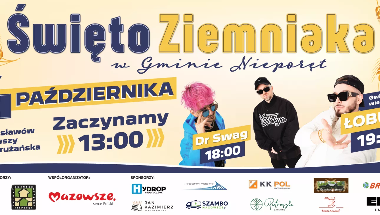 plakat dotyczący Święta Ziemniaka 2026