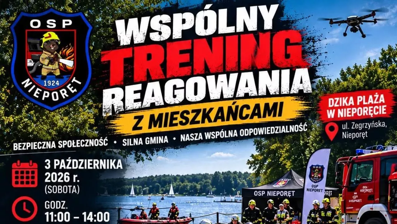 baner wspólny trening