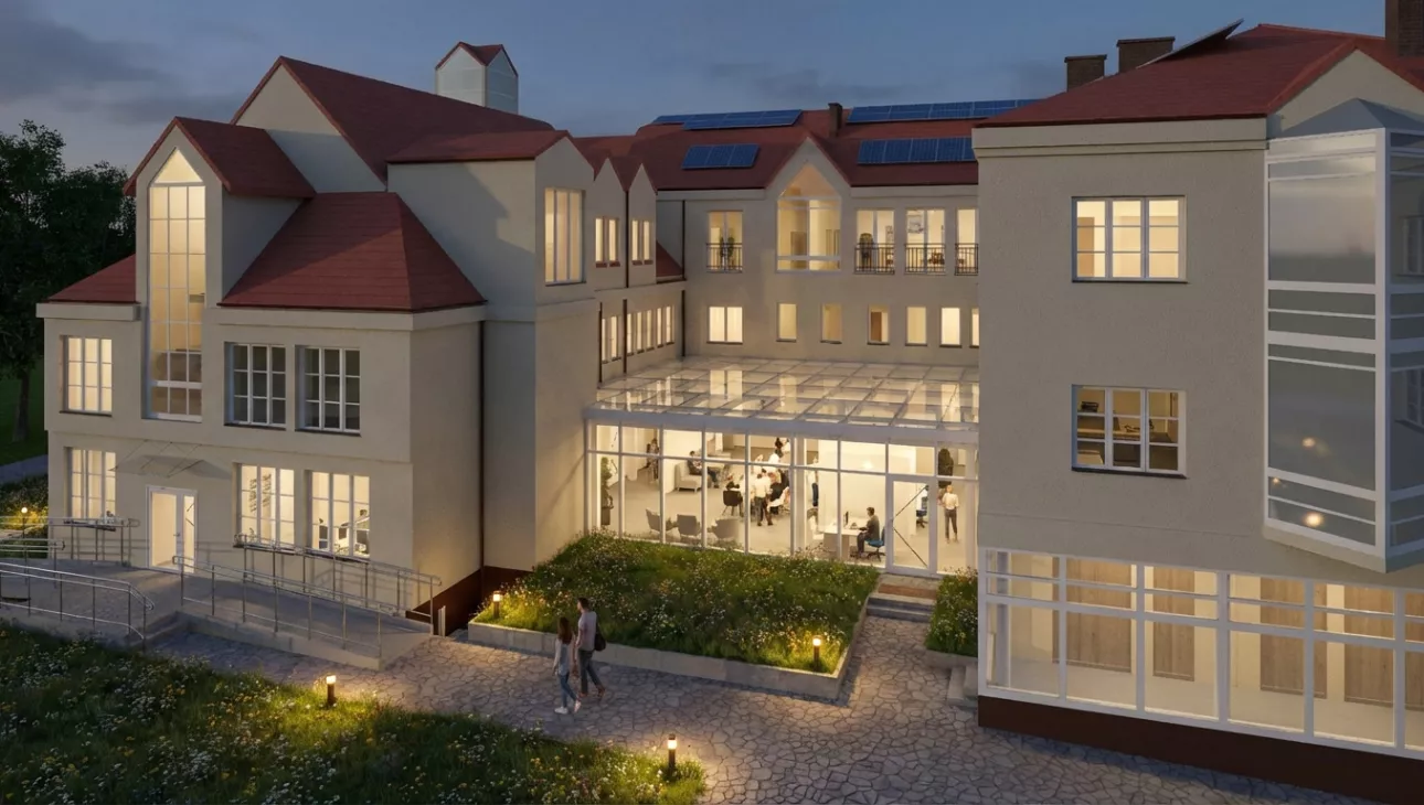 Budynek urzędu przejdzie metamorfozę - wizualizacja przygotowana przez architekta