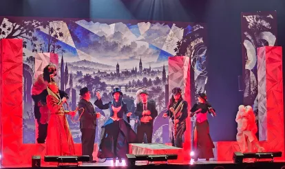 Muzyczne przedstawienie pt. „Gdzie jest Róża? Musical legend Mazowsza”