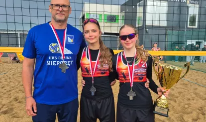 Vice Mistrzynie Mazowsza w Siatkówce Plażowej