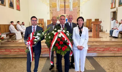 15 sierpnia 2026 r. - Uroczysta Msza Święta w kościele w Stanisławowie Pierwszym, celebrowana przez Księdza Proboszcza Tomasza Osiadacza