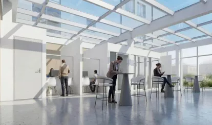Budynek urzędu przejdzie metamorfozę - wizualizacja przygotowana przez architekta