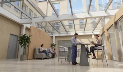 Budynek urzędu przejdzie metamorfozę - wizualizacja przygotowana przez architekta