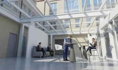 Budynek urzędu przejdzie metamorfozę - wizualizacja przygotowana przez architekta