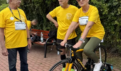 Olimpiada Seniorów Nieporęt 2026 - reprezentacja Legionowa - konkurencja rower stacjonarny