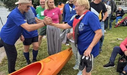 Olimpiada Seniorów Nieporęt 2026 - reprezentacja Nieporętu - kajakarstwo