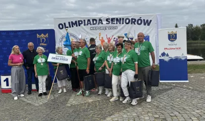 Olimpiada Seniorów Nieporęt 2026 - zakończenie imprezy sportowej, wręczenie nagród drużynom