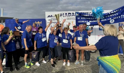Olimpiada Seniorów Nieporęt 2026 - zakończenie imprezy sportowej, wręczenie nagród drużynom