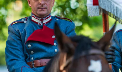 Uroczystości z okazji 106. rocznicy Bitwy Warszawskiej przy pomniku 28. Pułku Strzelców Kaniowskich w Wólce Radzymińskiej – wspólnie oddaliśmy hołd bohaterom - fot. Olo Wąsik