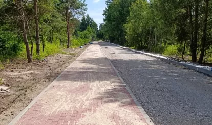 Budowa II etapu ul. Sasankowej w Nieporęcie - zdjęcie z lipca 2026 r.