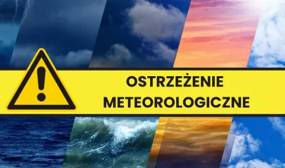 baner ostrzeżenie meteorologiczne